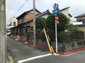 豊橋市吾妻町、土地の画像です