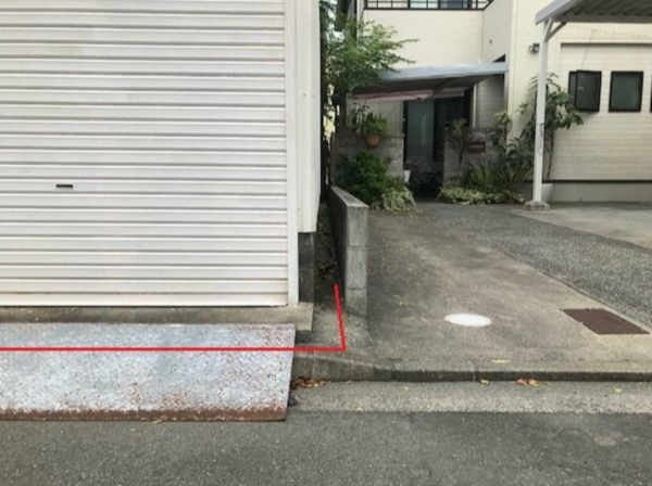 豊橋市吾妻町、土地の画像です