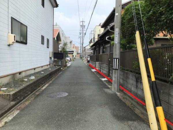 豊橋市吾妻町、土地の画像です