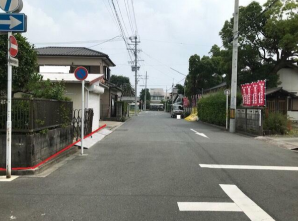 豊橋市吾妻町、土地の画像です
