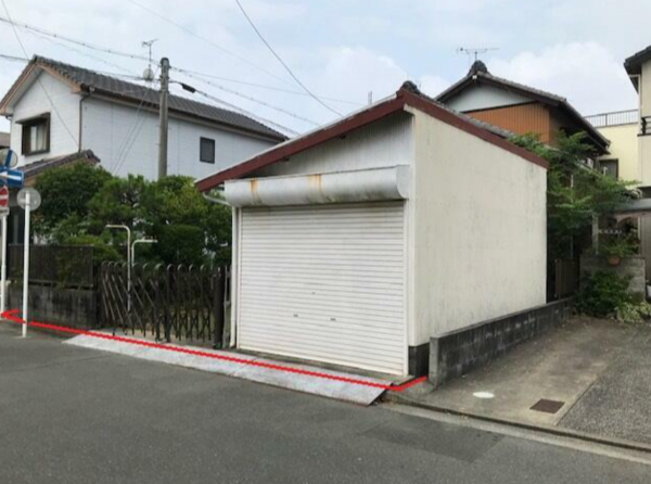 豊橋市吾妻町、土地の画像です