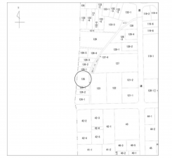 豊橋市花中町、土地の間取り画像です