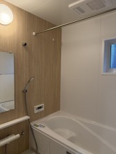 豊橋市東郷町、新築一戸建ての風呂画像です