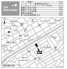 豊橋市佐藤、土地の画像です