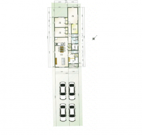 豊橋市牛川町、土地の画像です