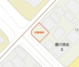 豊橋市牛川通、土地の画像です