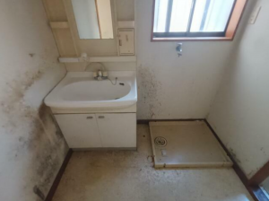 豊橋市飯村北、中古一戸建ての洗面画像です