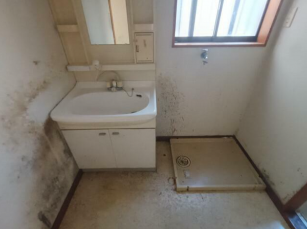 豊橋市飯村北、中古一戸建ての洗面画像です