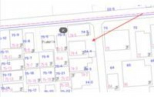 豊橋市有楽町、土地の間取り画像です