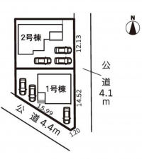 豊橋市西高師町、新築一戸建ての画像です