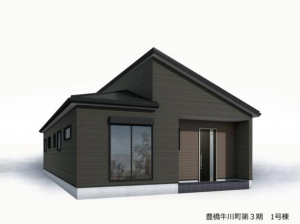 豊橋市牛川町、新築一戸建ての画像です