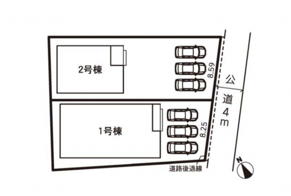 豊橋市牛川町、新築一戸建ての画像です
