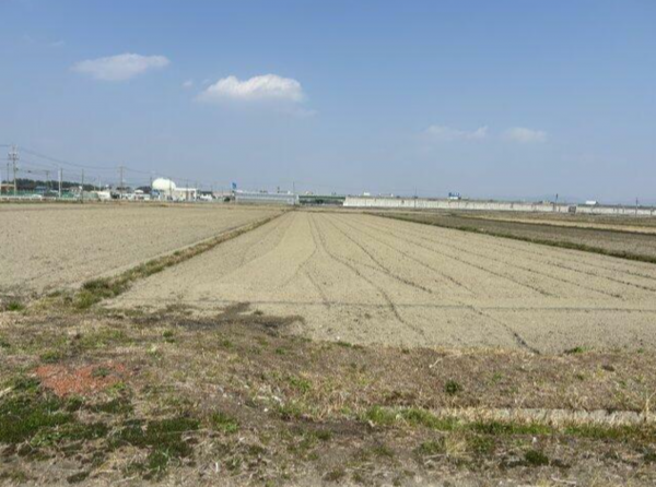 豊橋市神野新田町、土地の画像です
