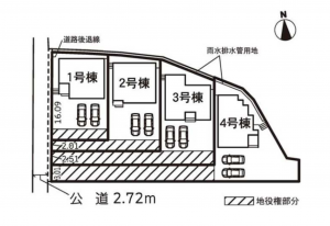 豊橋市芦原町、新築一戸建ての画像です