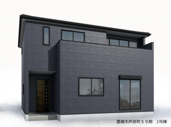 豊橋市芦原町、新築一戸建ての画像です