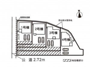 豊橋市芦原町、新築一戸建ての画像です