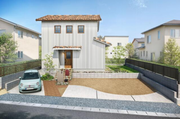 豊橋市牛川町、新築一戸建ての画像です