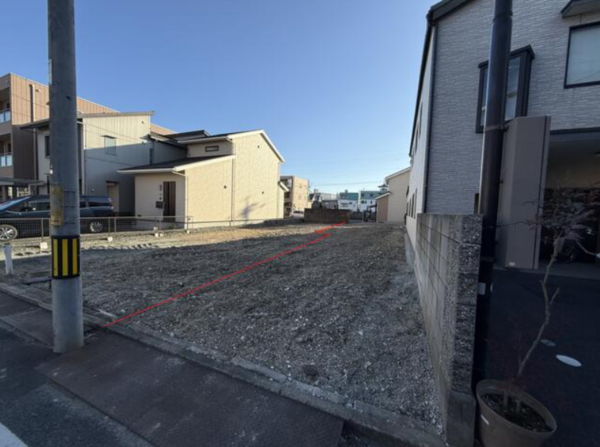 豊橋市曲尺手町、土地の画像です