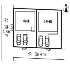 豊橋市高師町、新築一戸建ての画像です