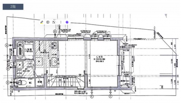 豊橋市旭町、中古一戸建ての画像です