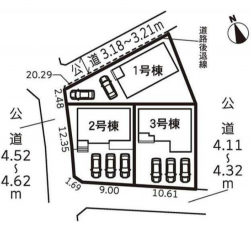 豊橋市草間町、新築一戸建ての画像です
