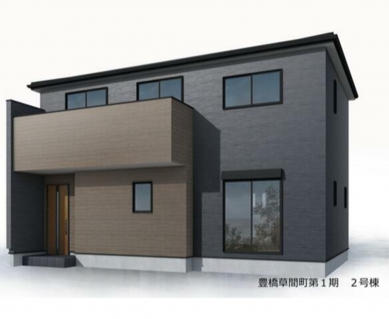 豊橋市草間町、新築一戸建ての画像です