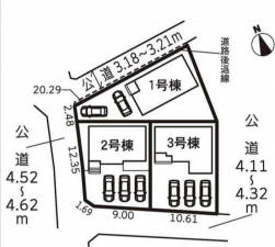 豊橋市草間町、新築一戸建ての画像です