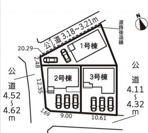 豊橋市草間町、新築一戸建ての画像です