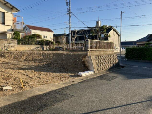 豊橋市西小鷹野、土地の画像です