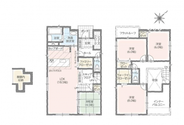 豊橋市牛川通、新築一戸建ての画像です