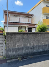 豊橋市草間町、土地の前面道路を含む現地写真画像です