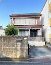 豊橋市草間町、土地の前面道路を含む現地写真画像です