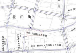 豊橋市花田町、土地の画像です