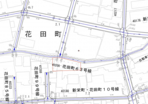 豊橋市花田町、土地の画像です