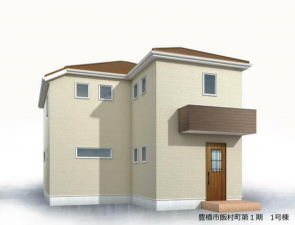 豊橋市飯村町、新築一戸建ての間取り画像です