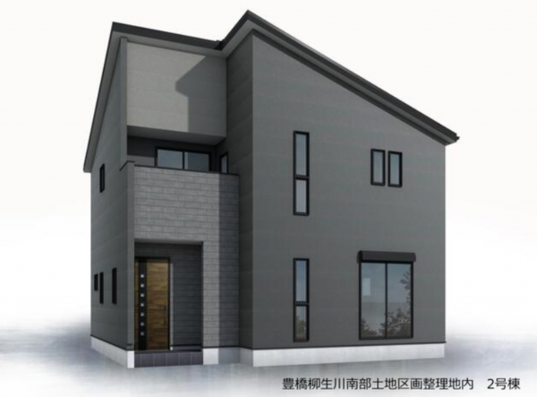 豊橋市牟呂町、新築一戸建ての画像です