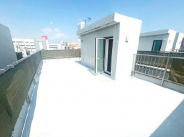 豊橋市神ノ輪町、中古一戸建てのバルコニー画像です