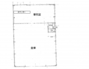 豊橋市西岩田、土地の間取り画像です