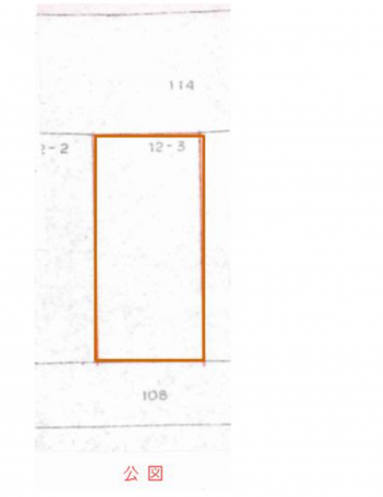 豊橋市西岩田、土地の画像です