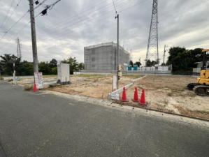 豊橋市多米西町、土地の画像です