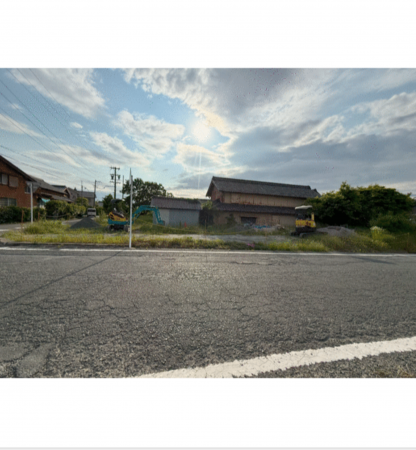 豊橋市畑ケ田町、土地の画像です