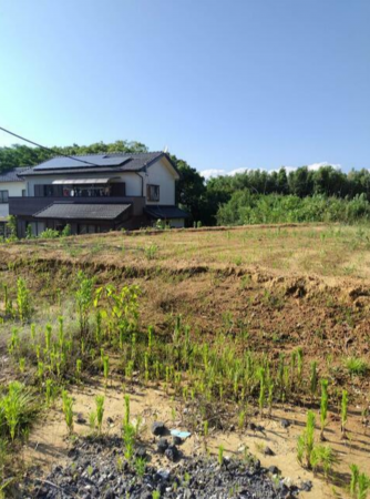 豊橋市伊古部町、土地の画像です