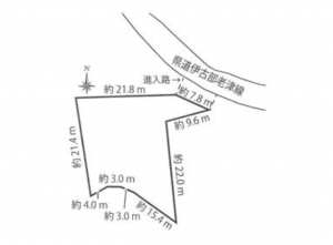 豊橋市老津町、土地の画像です