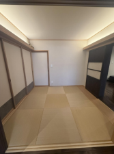 豊橋市羽根井町、マンションの居間画像です