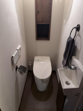 豊橋市羽根井町、マンションのトイレ画像です