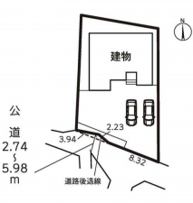 豊橋市大崎町、新築一戸建ての画像です
