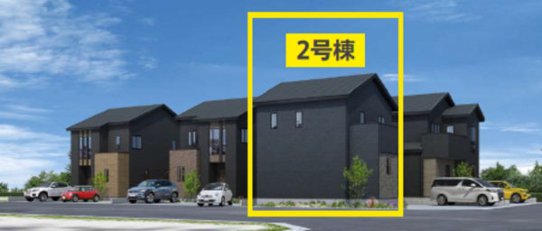 豊橋市牛川通、新築一戸建ての画像です