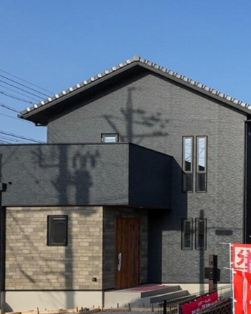 豊橋市牛川通、新築一戸建ての外観画像です