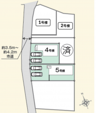 豊橋市二川町、新築一戸建ての間取り画像です
