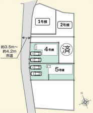 豊橋市二川町、新築一戸建ての間取り画像です